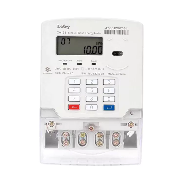 RF PLC اسمارٹ انرجی میٹر